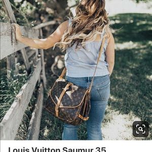 Louis Vuitton Saumur 35